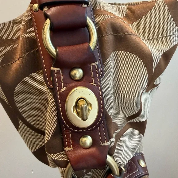 Authentic Y2K vintage coach Carly in brown - Picture 3 of 9